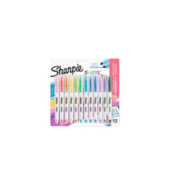Sharpie Fosforlu Kalem Snote Çok İşlevli Karışık 12 Renk Karışık