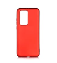 Lexroo Huawei P40 Pro Kılıf Premier Silikon Kılıf - Kırmızı