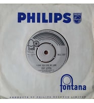 Gary Glitter I Love You Love Me Love 45lik Plak (Karışık)