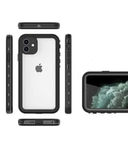 Apple iPhone 11 Kılıf 1-1 Su Geçirmez Kılıf (Siyah)