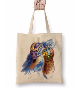 Thanos Infinity Gauntlet Bez Çanta Uzun Saplı