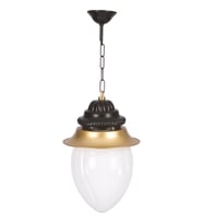 AVONNI BFE-68058-BSA-OP Sarı/Siyah Boyalı Dış Mekan Aydınlatma E27 Aluminyum Akrilik Cam 22cm