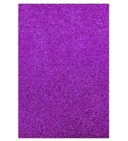 Simli Fon Kartonu 50X70 Mor Rulo Şeklinde