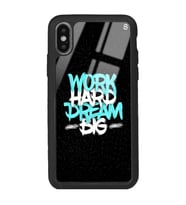 iPhone X Uzay Motto Tasarımlı Glossy Telefon Kılıfı