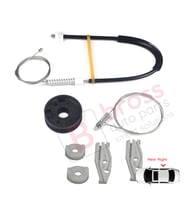 Renault Megane MK1 1996-2003 Cabrio Convertible 7700848451 İçin Elektrikli Arka Sağ Cam Kriko Seti