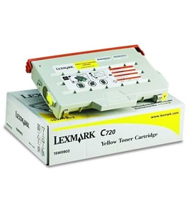 Tonersepeti Lexmark C720-15W0902 Sarı Orjinal Toner