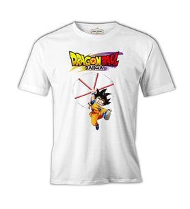 Dragon Ball Daima Ki Beyaz Erkek Tshirt
