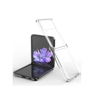 Samsung Galaxy Z Flip 3 Kılıf Fold TPU Silikon - Şeffaf 563135