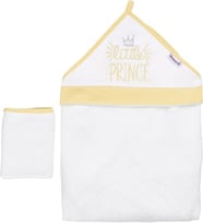 208963 Erkek Bebek Little Prince Sarı Silgi Havlu (Standart)