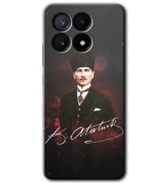 Poco x6 Pro Kılıf HD Desen Baskılı Kılıf - Kemal Atatürk