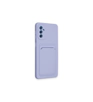 Galaxy A14 4g Kılıf Kelvin Kartvizitli  - Lila