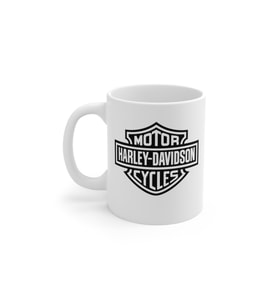 Harley Davidson Baskılı Kupa Bardak