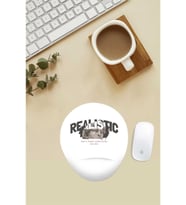 Realistic Yazılı Bilek Destekli Mouse Pad