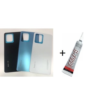 REDMİ NOTE 12 4G Arka Batarya Pil Kapağı BUZ MAVİ (B7000 15 ML Yapıştırıcı)
