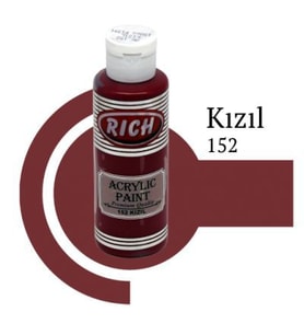 Rich Master Akrilik Boya 120 cc. 152 Kızıl 
