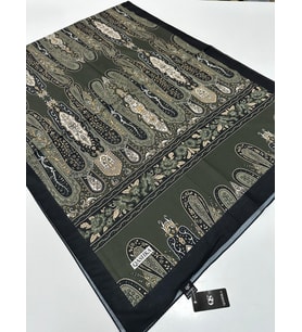 QASHKA Soft Pamuklu Şal Etro Desen LBD0617