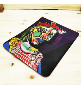Pablo Picasso - Dikdörtgen Mouse Pad Bilek Destekli 1