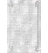 Eliana Home Baskılı, Yıkanabilir Kaymaz Taban Salon Halısı LNA0357 100x150 cm (Gri)