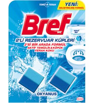 Bref Wc Rezervuar Küpleri 2'li. Okyanus (Bebe Mavisi)