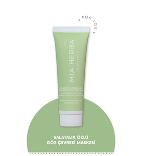 Mia Herba Canlandırıcı ve Kırışıklık Karşıtı Salatalık Özlü Göz Çevresi Maskesi 50 ml