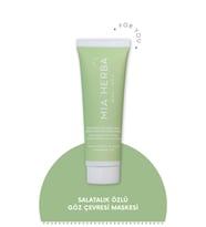 Mia Herba Canlandırıcı ve Kırışıklık Karşıtı Salatalık Özlü Göz Çevresi Maskesi 50 ml