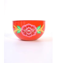 Kase Kırmızı Çiçek (24 Cm)
