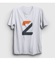 Presmono Unisex Beyaz Logo Two Oyun Overwatch T-Shirt 361083tt