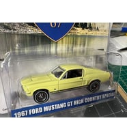 Greenlight 1967 Ford Mustang GT Fastback High Country Special 1/64 Model Araba