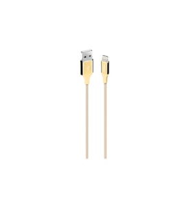 Ttec AlumiCable Extra Strong UsbA to Lightning Fast Şarj ve Data Kablosu 120cm Altın 2DK16A