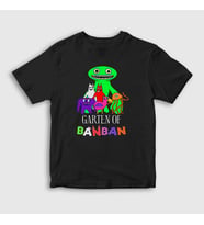 Presmono Unisex Çocuk Siyah All Garten Of Banban T-Shirt 531301tt