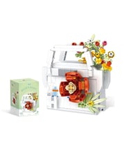 VAGONLIFE PANLOS YKO P1079 ÇANTA ÇİÇEK BUKETİ 497 PARÇA BLOCK OYUNCAK 6+