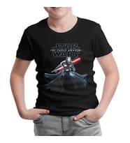 Star Wars - The Force Awakens 5 Siyah Çocuk Tshirt