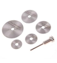 6 Parça Testere Seti - HSS Round Saw Blades 6 Pcs