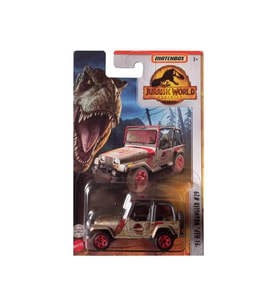 Matchbox Jurassic World Tekli Araçlar FMW90 HBH07 93 Jeep Wrangler