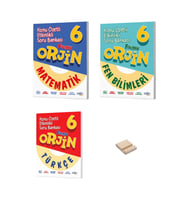 6. Sınıf Orjin Matematik Fen Bilimleri ve Türkçe Konu Özetli Soru Bankası 3lü Set
