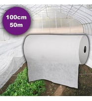 100cm x 50m AGRİL ISI DON PERDESİ, ZİRAİ DON KIRAĞI ÖRTÜ 17gr KARPUZ ÇİLEK ÖRTÜSÜ, SERA TOPRAK ÖRTÜSÜ