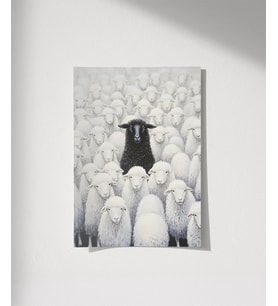 Çerçevesiz Poster Sürüde Bir Terslik Var