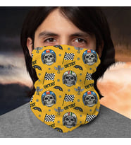 Motor Tutkunlarına İsme Özel Bandana Boyunluk Maske