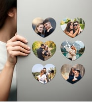 Kişiye Özel Ahşap Fotoğraflı UV Baskılı Magnet