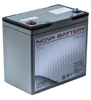 Nova 12V 55AH Jel Akü (Deepcycle) Extra Performans