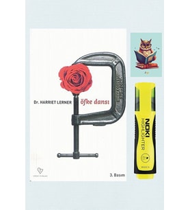 Öfke Dansı - Dr. Harriet Lerner - Varlık Yayınları - Sarı Fosforlu Kalem- Not Defterli Seti