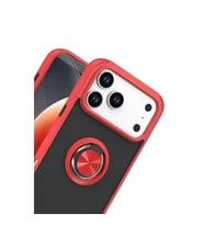 İphone 17 Pro Montreal Yüzüklü  Kapak - Kırmızı