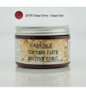 Cadence Distress Paste Eskitme Kremi 150 ml. 1307 VİNTAGE VİŞNE 