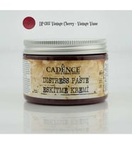 Cadence Distress Paste Eskitme Kremi 150 ml. 1307 VİNTAGE VİŞNE 