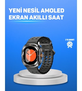 İthalat® Değiştirilebilir Kordonlu Akıllı Saat Ips Ekran Bildirim Desteği