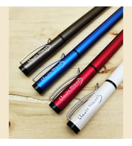 Claude Monet - Metal Tükenmez Roller Kalem Mod1 4 Renk Set