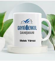 Gayrimenkul Danışmanı Kupa Bardak Beyaz