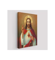 İsa'nın En Kutsal Kalbi Tablosu - The Most Sacred Heart Of Jesus-6478
