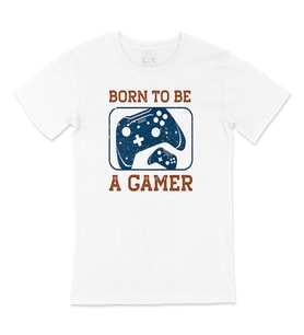 Mavi Born To Be A Gamer Tişört