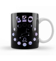 Zodiac Sign Leo Kupa Bardak Porselen